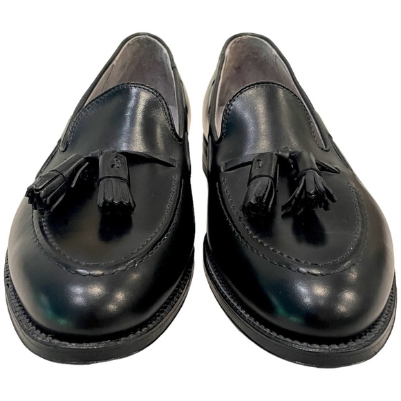 Like New Men Alden 660 Tassel Loafers, Calf Leather, Black, 9.5C main image 9